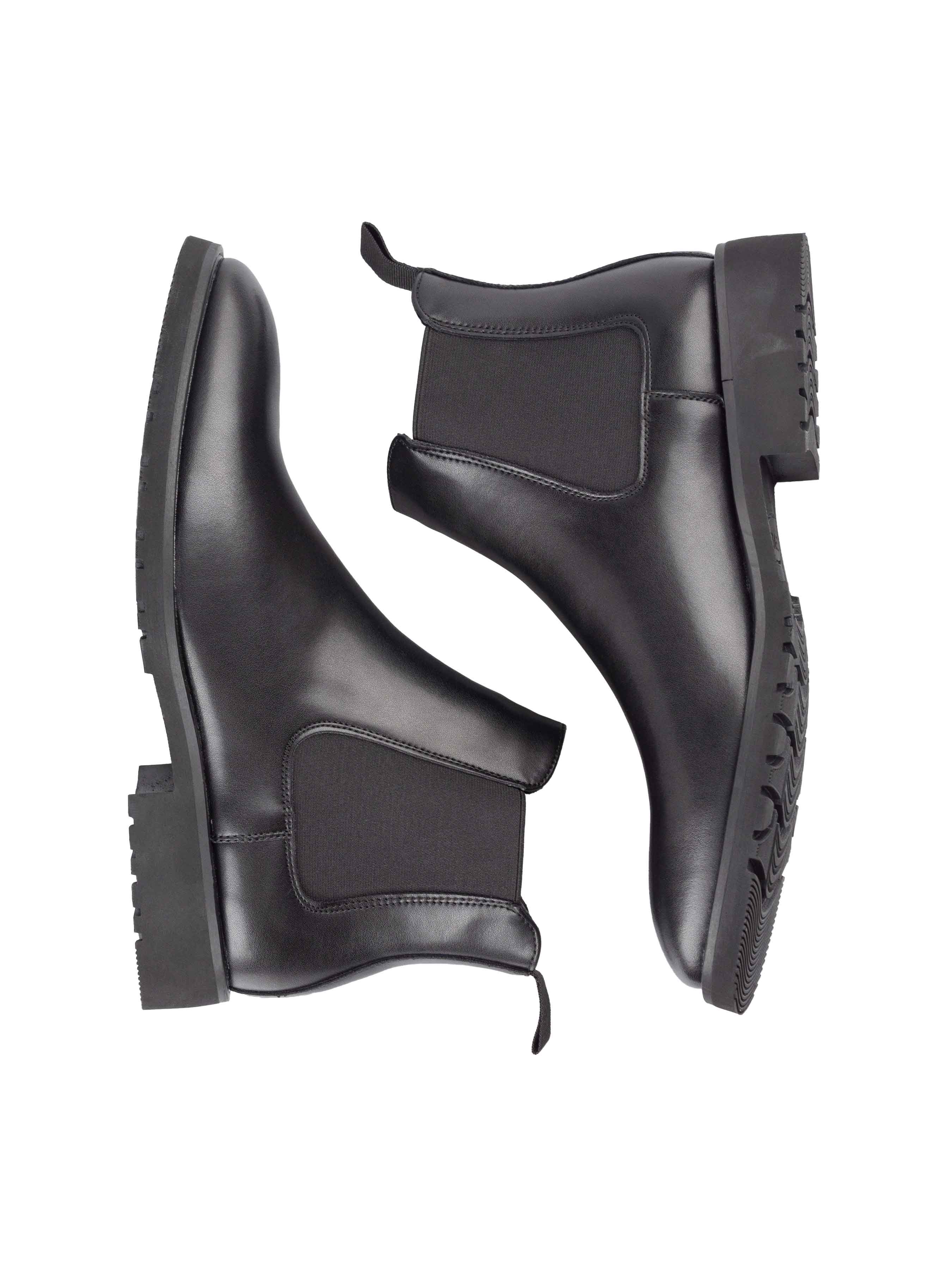 Dex Chelsea Boots - Solid Black (Flexi-Sole)