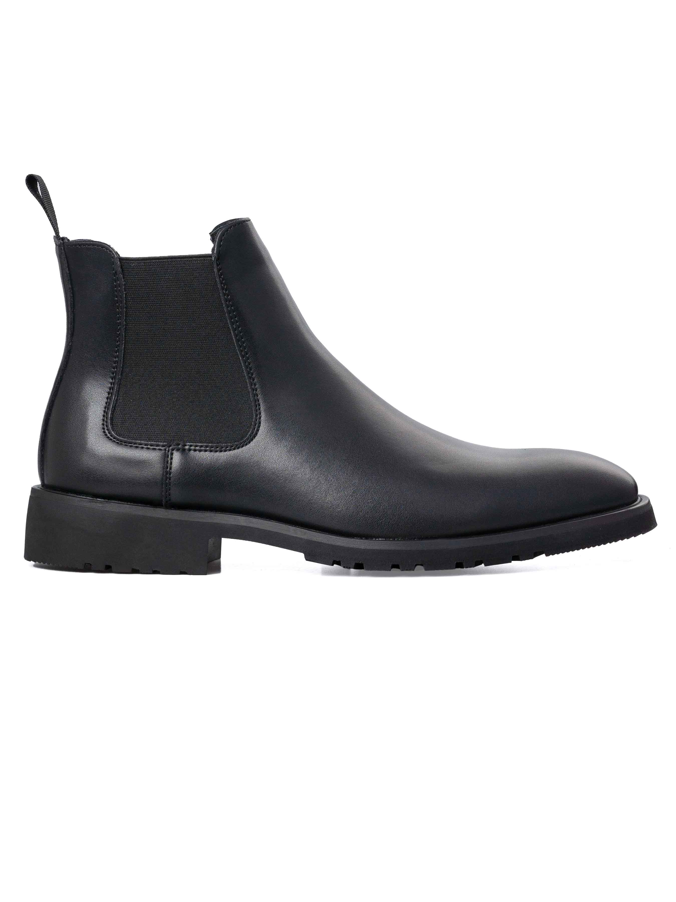 Dex Chelsea Boots - Solid Black (Flexi-Sole)