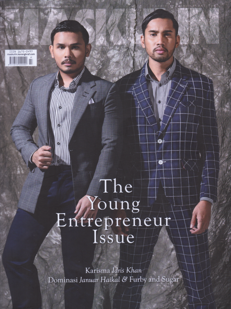 Our Founder Mr Zaid Arif featured in Maskulin Magazine (July Edition)
