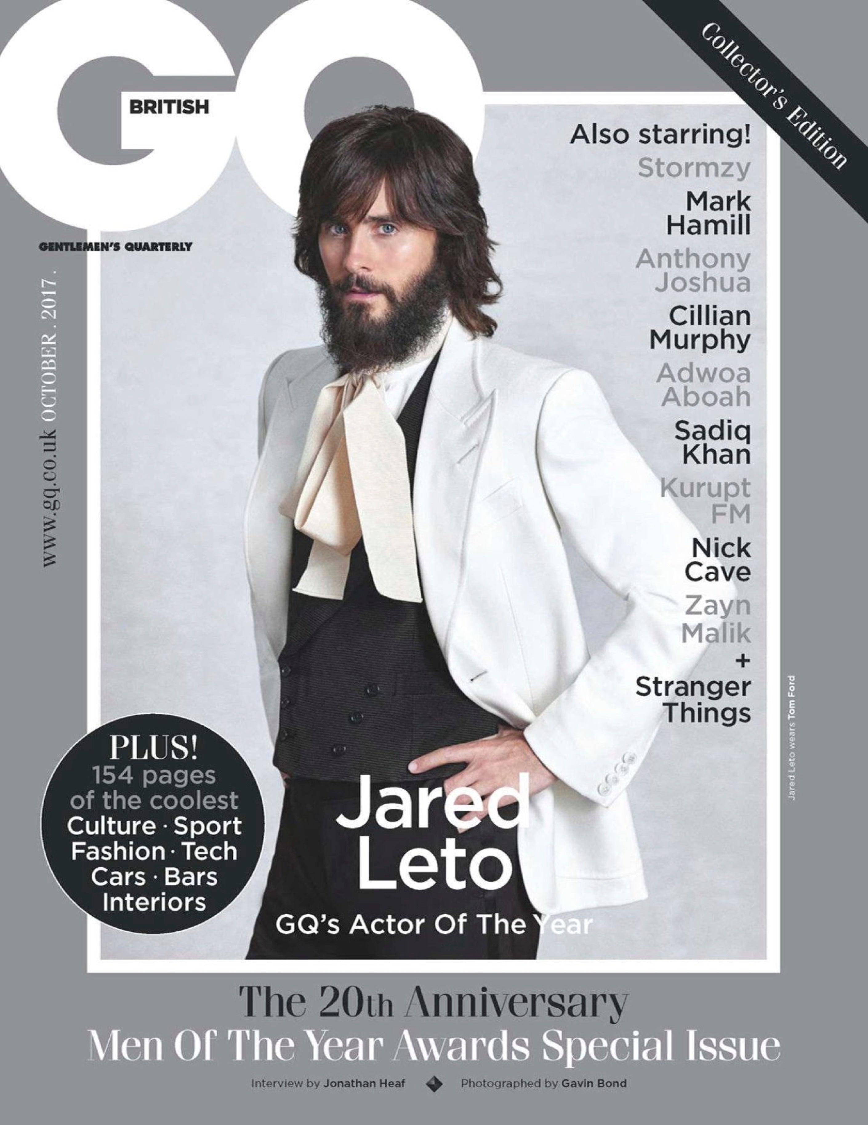 Zeve Featured in GQ UK October 2017 Issue