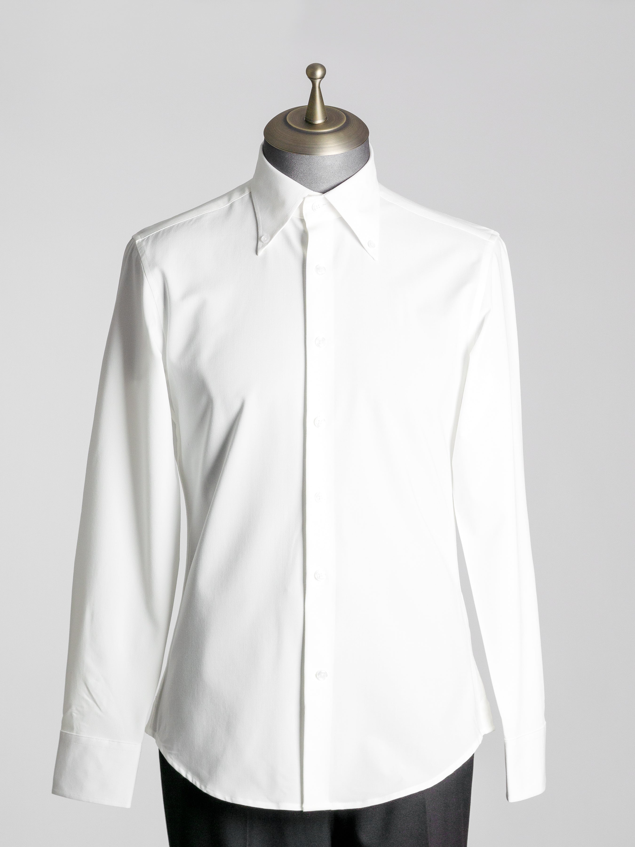 Elio Formal Shirt - White Button-Down Collar