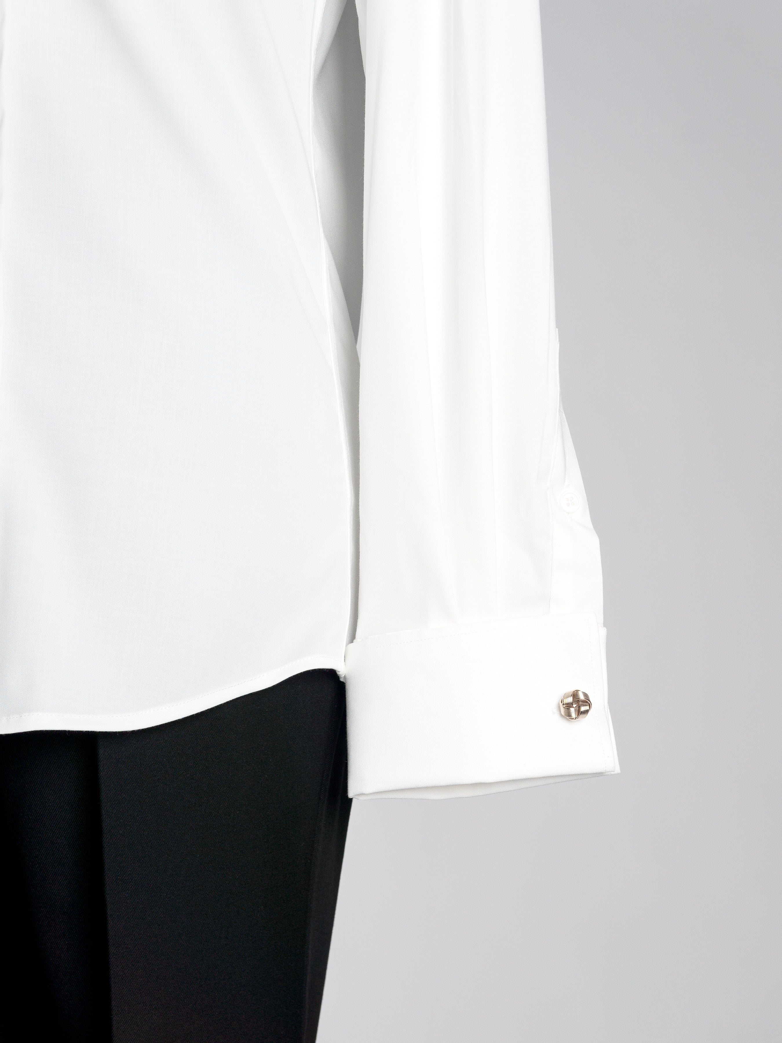 Formal Tuxedo Shirt - White Wing Tip Collar