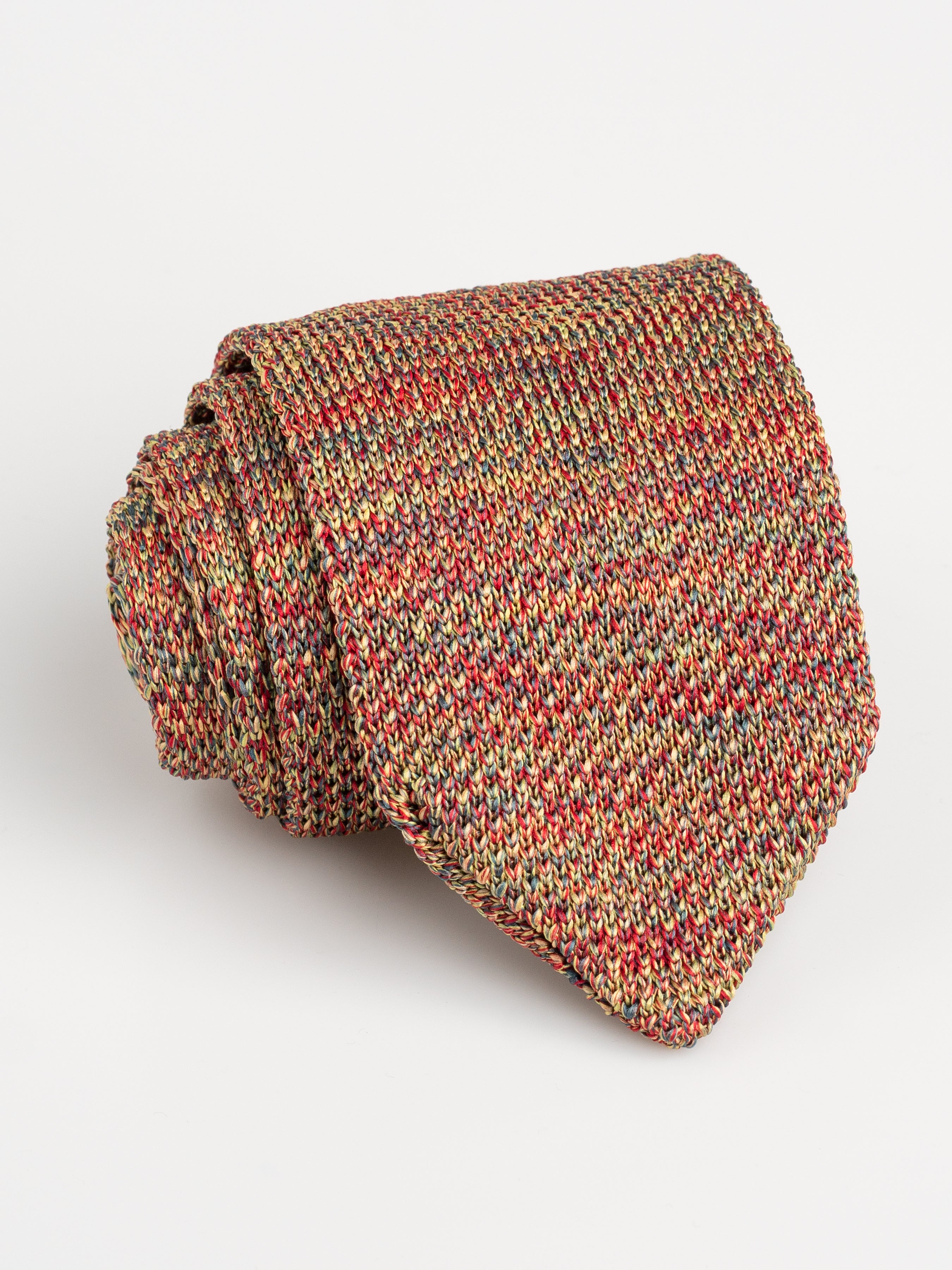 Knit Tie - Psychedelic