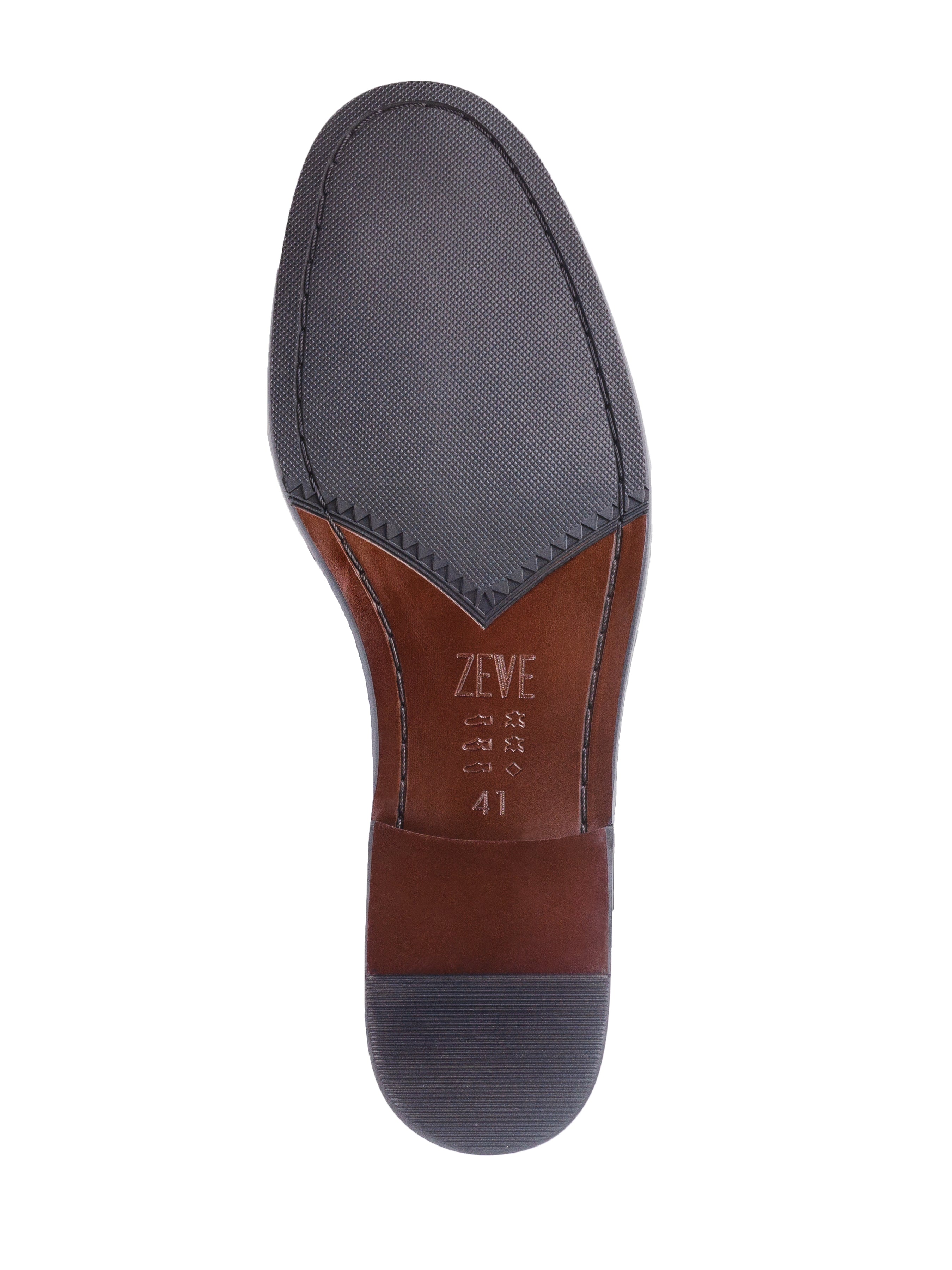 Viola Horsebit Slingback Sandal - Coffee Leather (Hand Painted Patina)