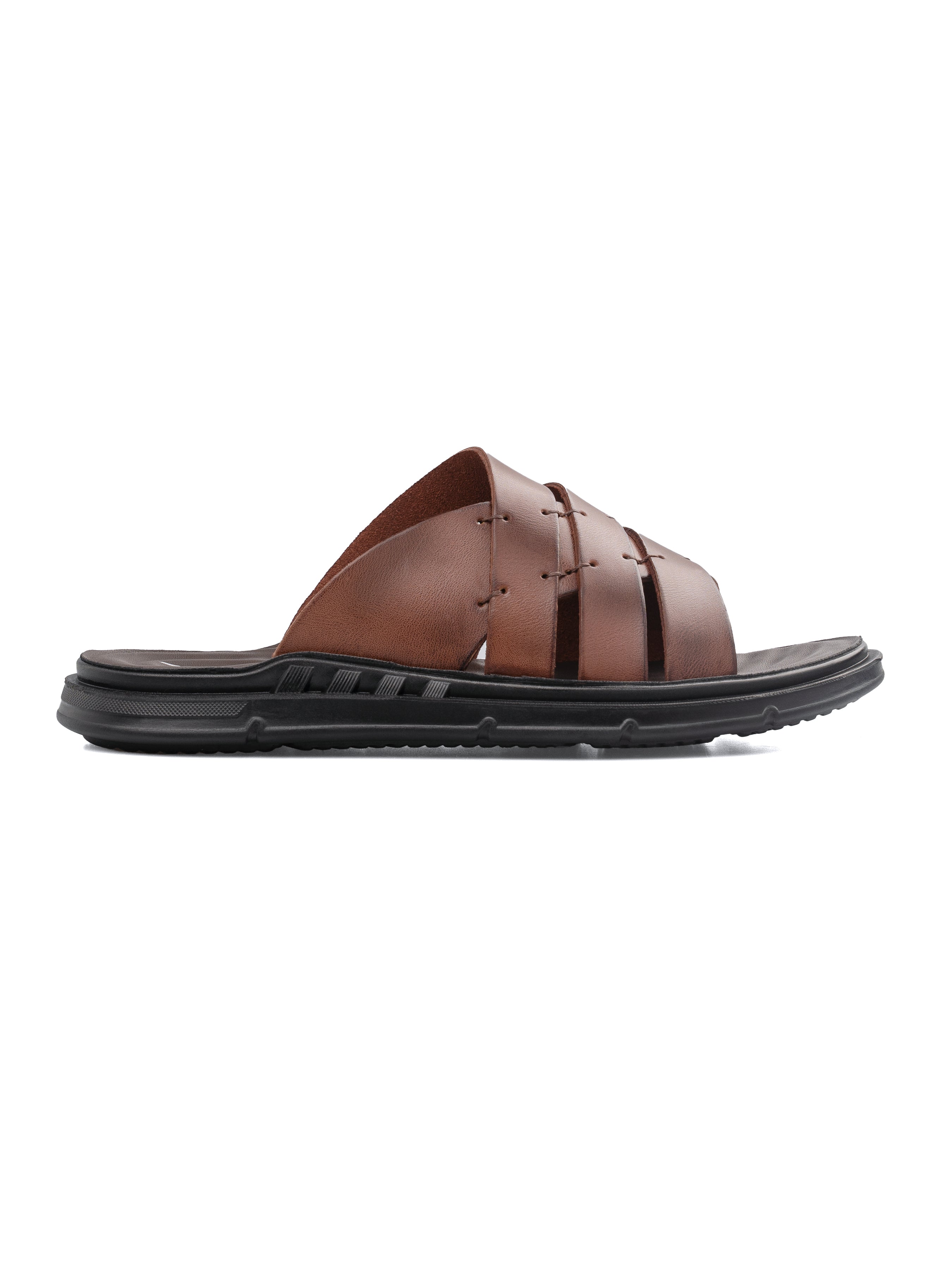 Hael Sandal - Coffee Leather