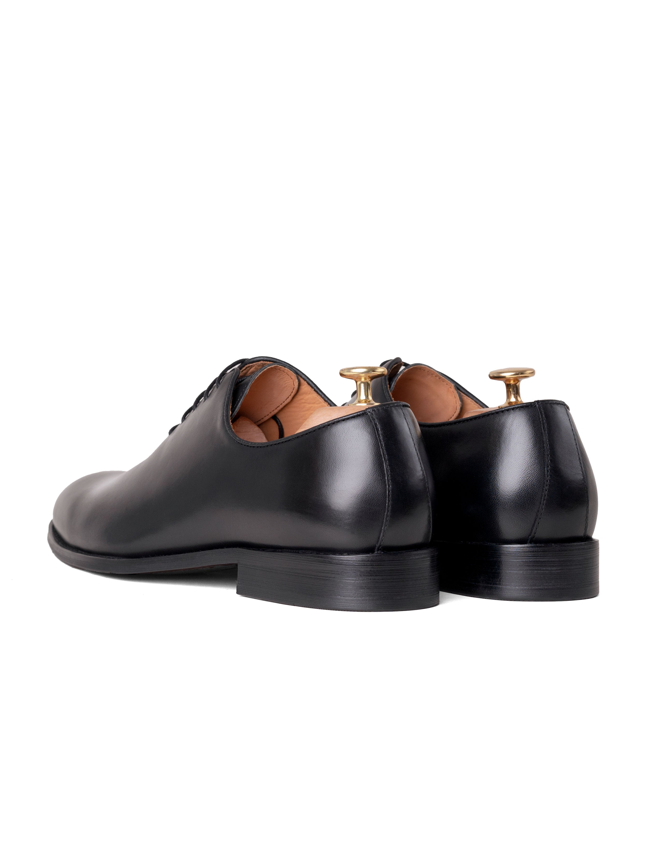 Wholecut Oxford  - Black Lace up - Zeve Shoes