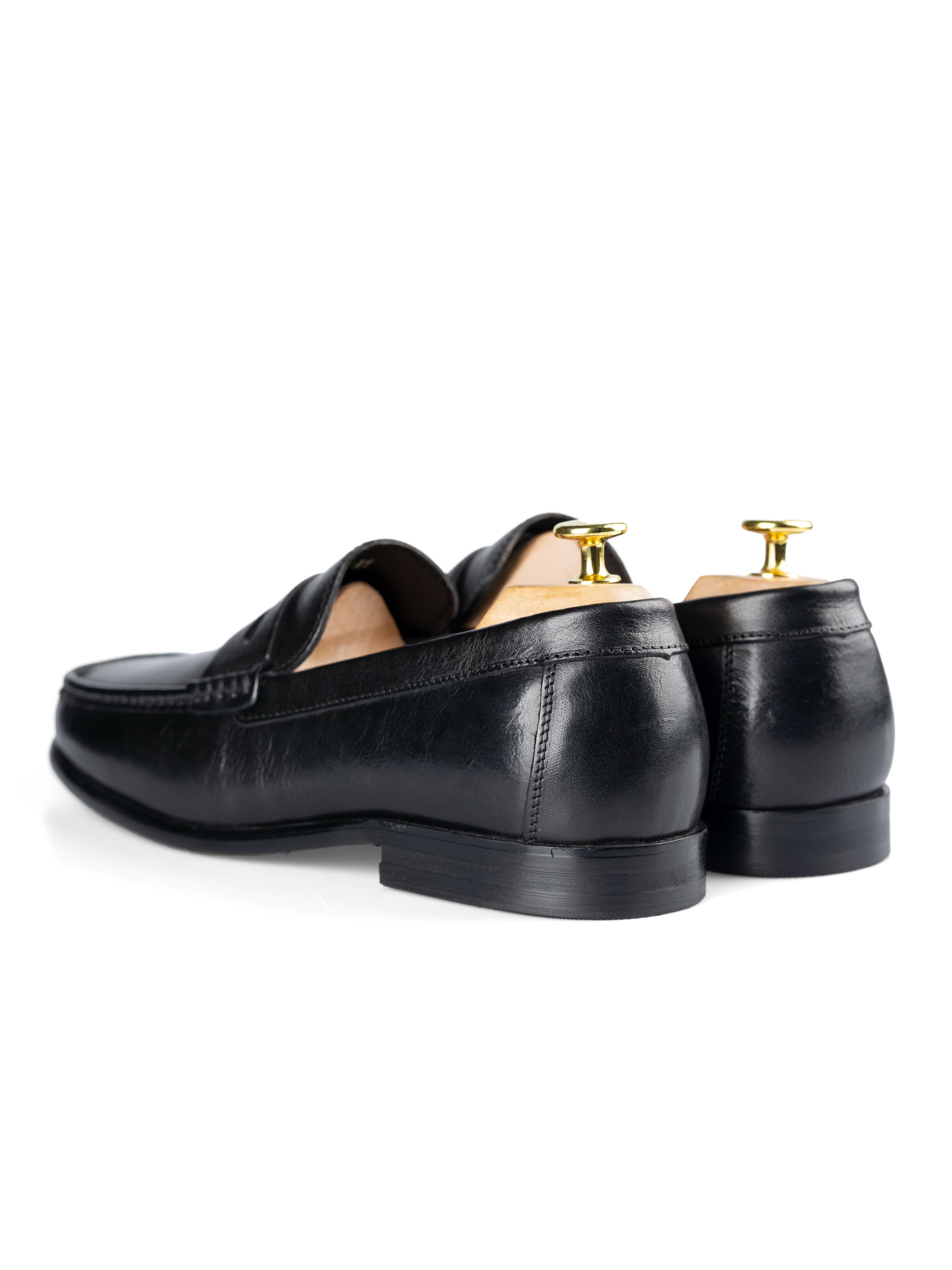 Penny Moccasin Loafer - Solid Black - Zeve Shoes