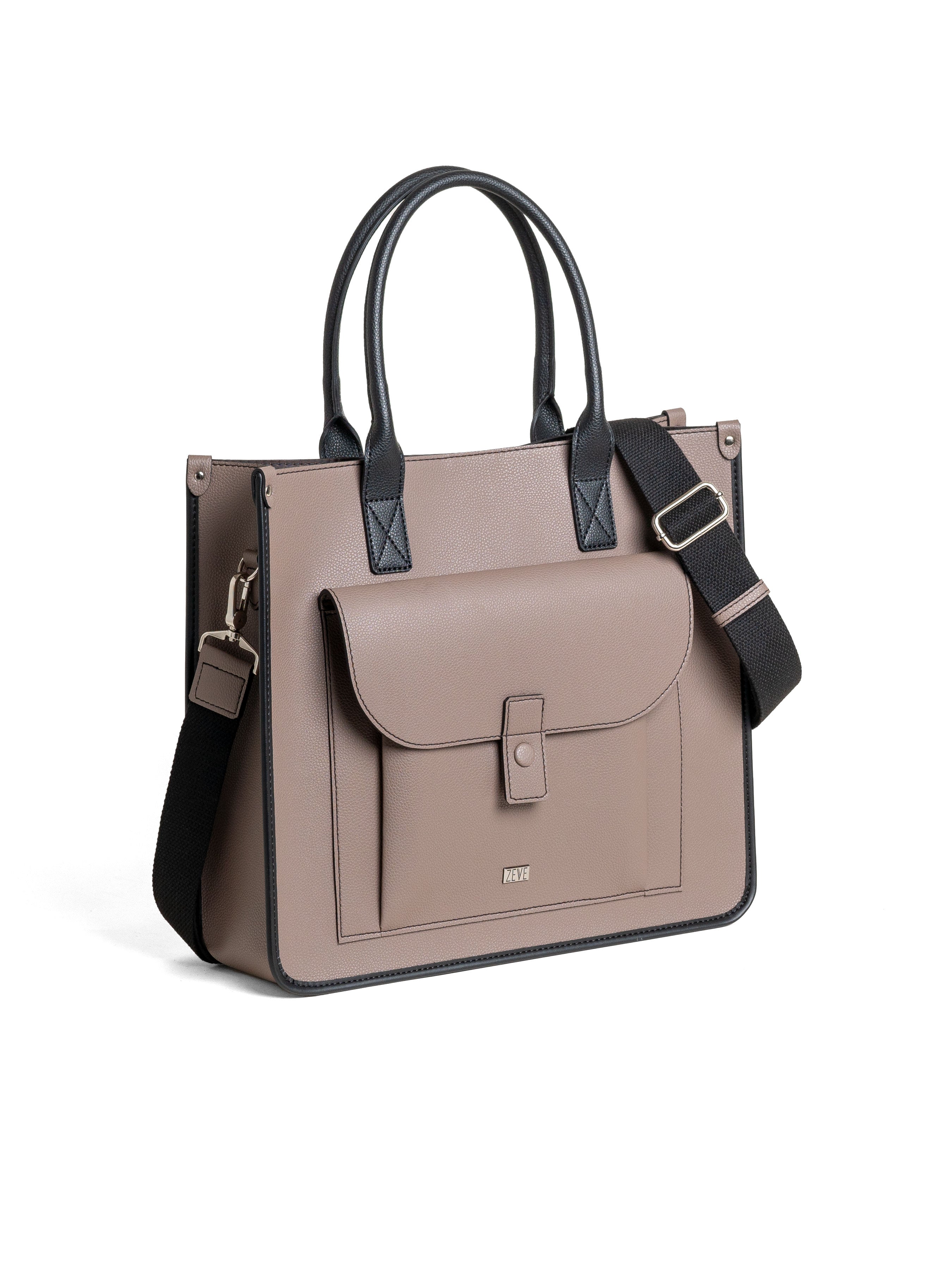 Ares Tote Bag - Beige - Zeve Shoes