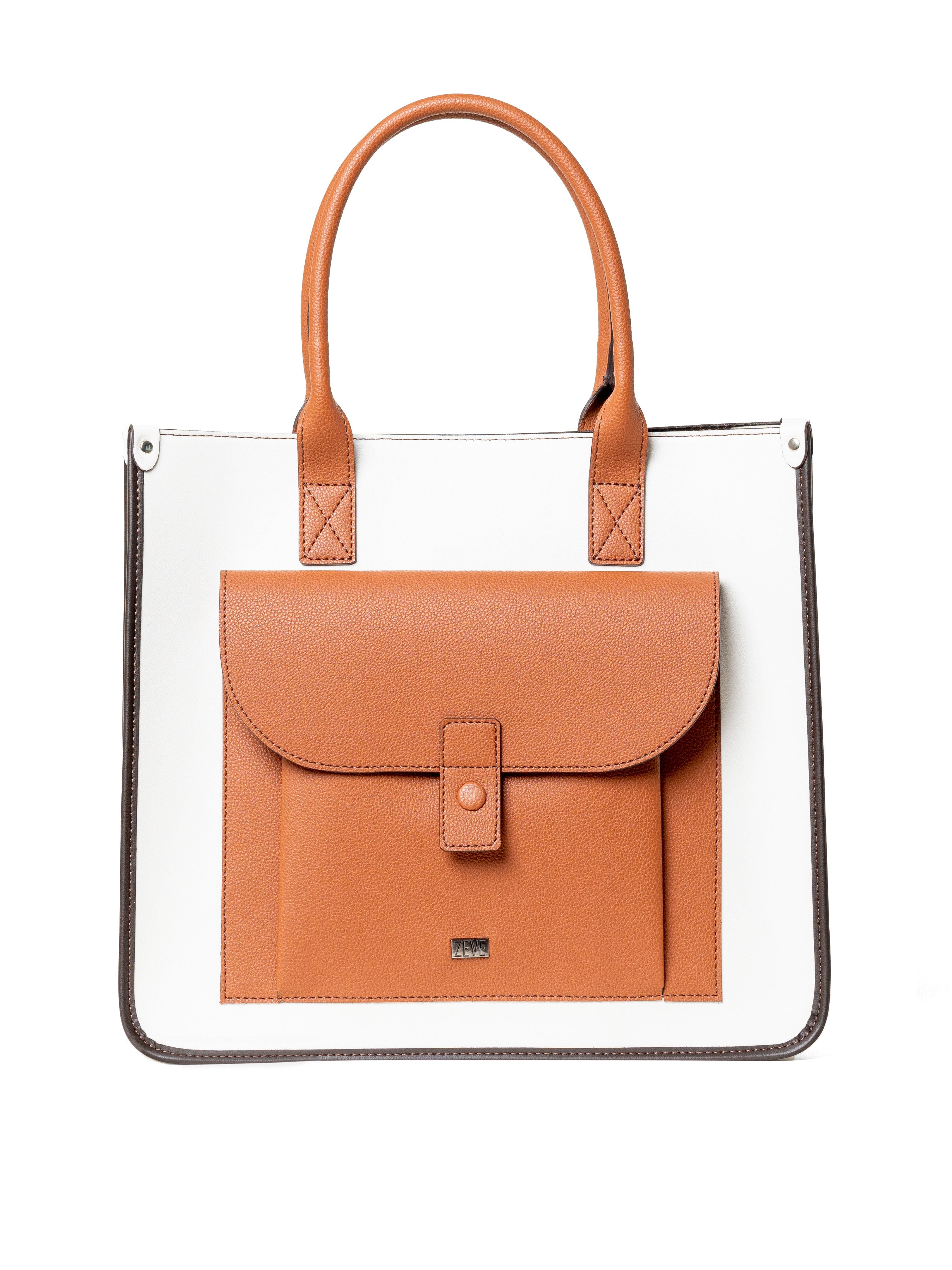 Ares Tote Bag - White - Zeve Shoes