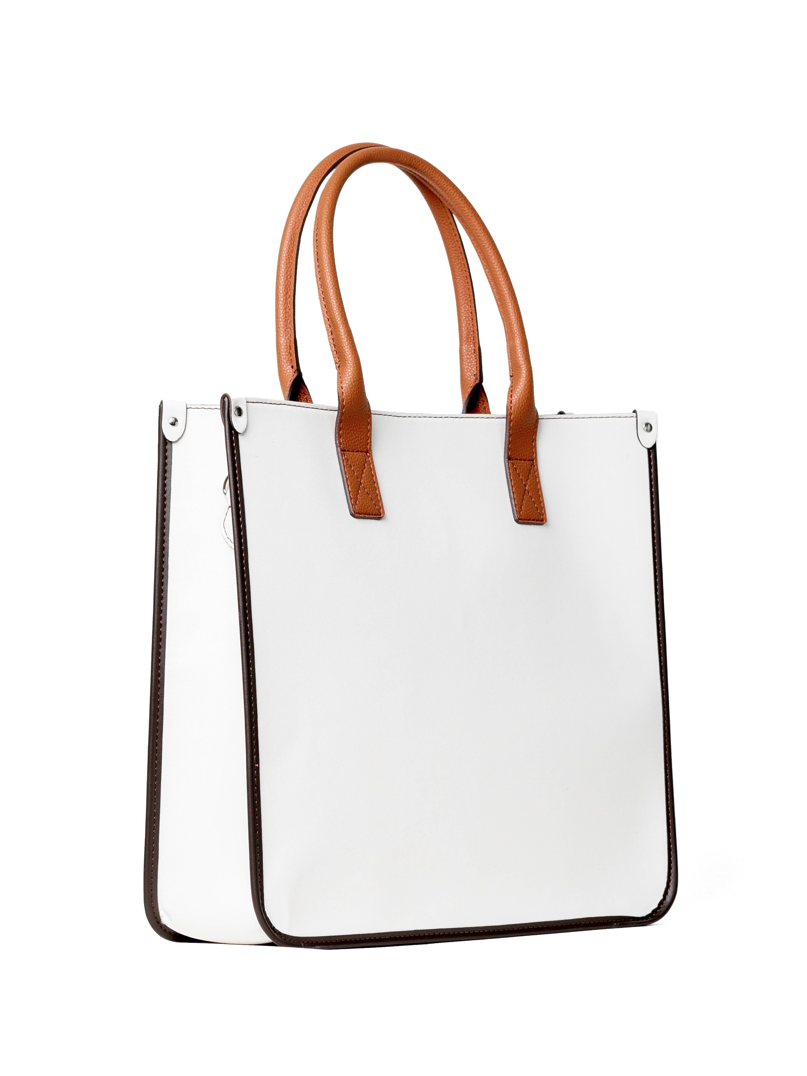 Ares Tote Bag - White - Zeve Shoes