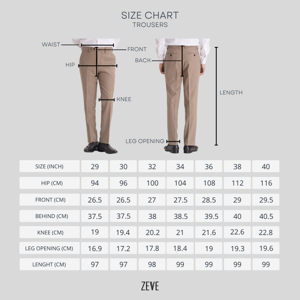 Trousers With Belt Loop - Royal Blue Plain (Stretchable) - Zeve Shoes