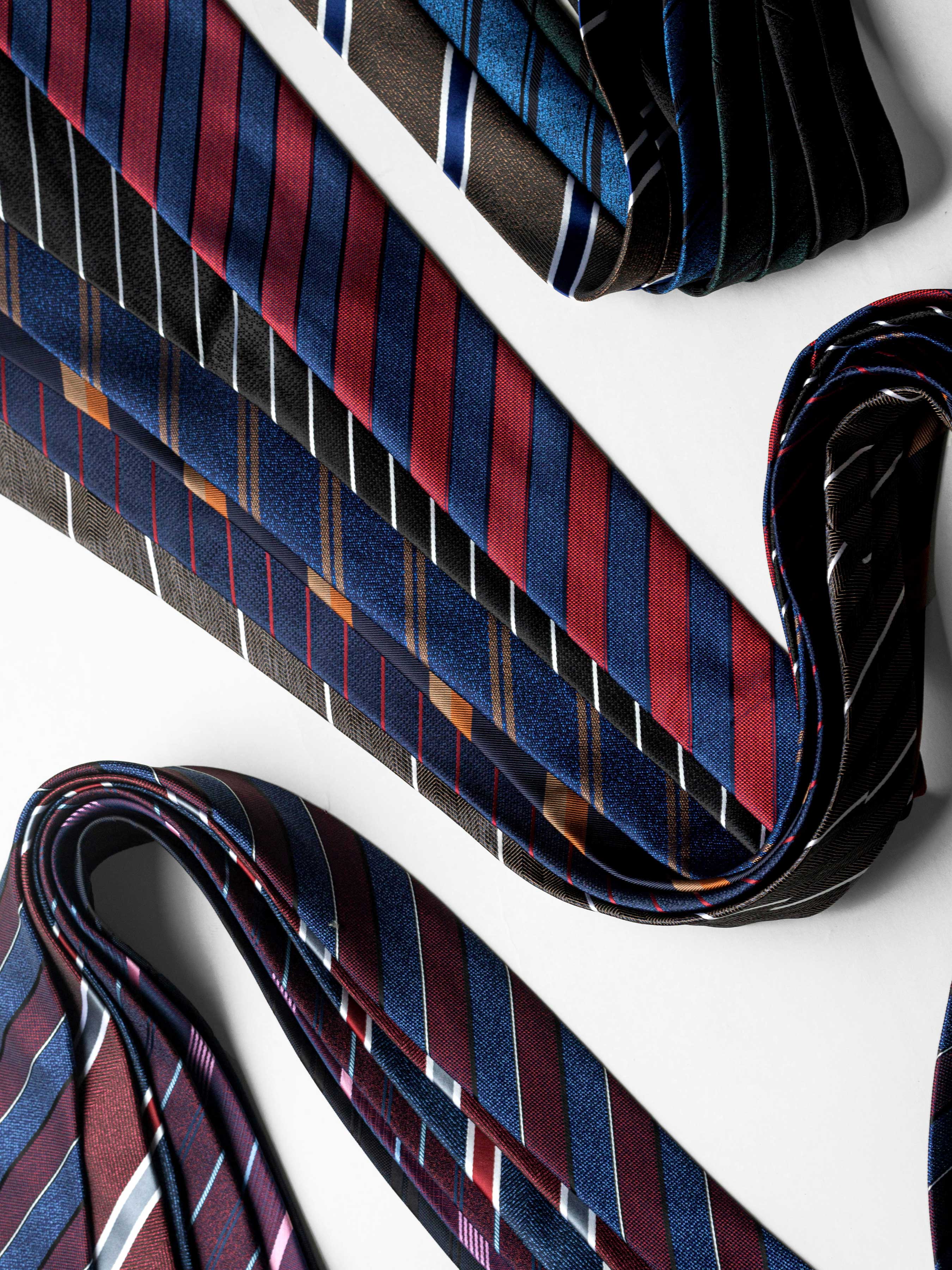 Double Stripe Tie - Royal Blue - Zeve Shoes