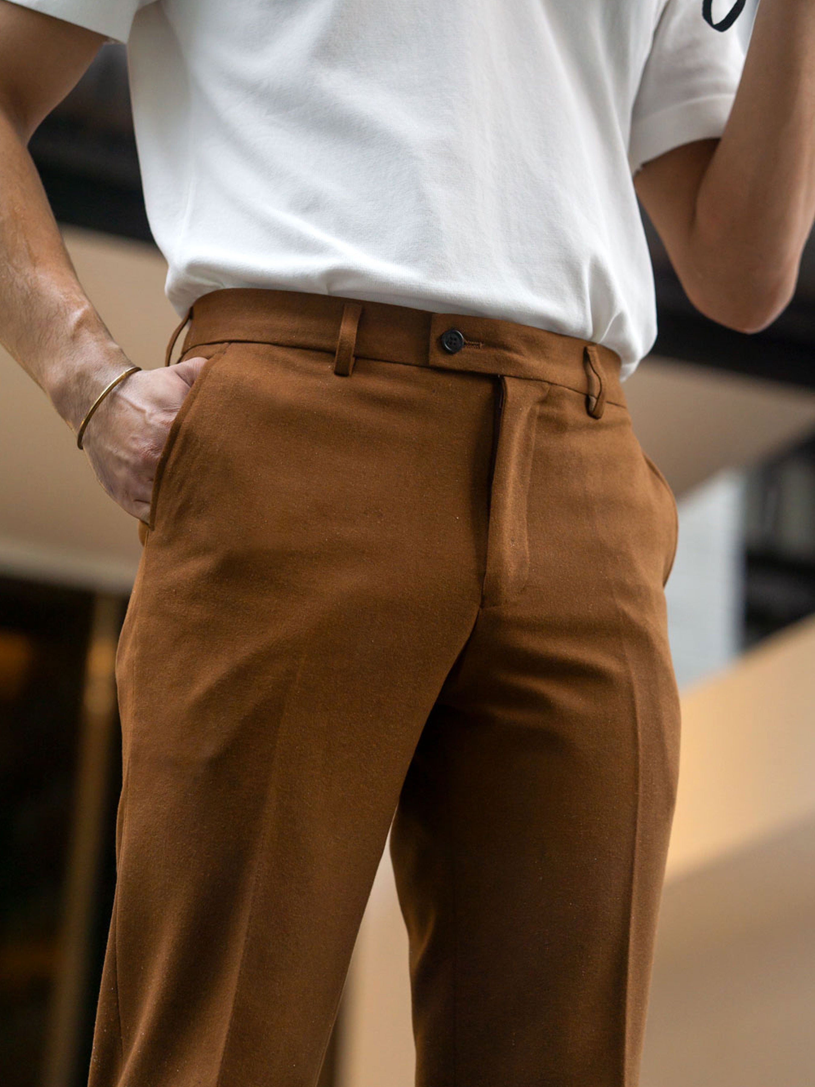 Trousers With Belts